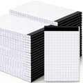 Resurhang 50 Pcs Small Legal Pads 4" x 2.5" Mini Grid Notepads Bulk - style: Grid