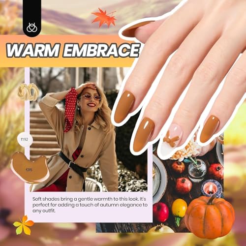Beetles 32 Colors Gel Nail Kit with U V Light -54 Pcs Gel Polish Kit - color: C-Four Seasons Glow