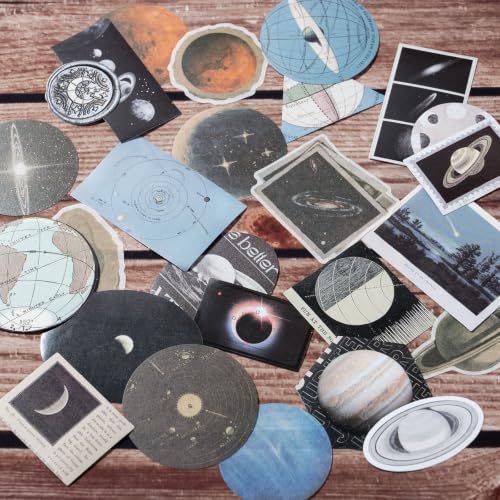 YagCu Galaxy Scrapbooking Kit, Vintage Junk Journal Supplies - color: Galaxy