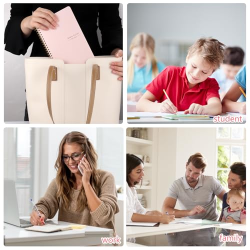Thboxes A5 Weekly Planner Notebook, 52 Week Undated Journal for Women, Pink - color: Pink Cute