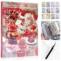 800Pcs Japanese Sticker Book for Journaling Adult, Cute Scrapbook Stickers - style: Dd 45 Sheet Memory