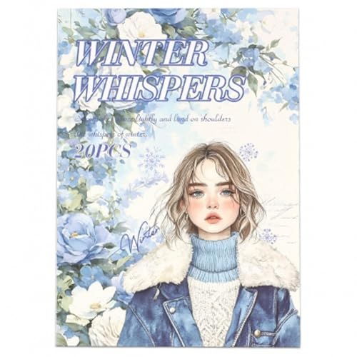 TIAMECH Winter Whispers Christmas Girl Sticker Book - color: Winter Whispers