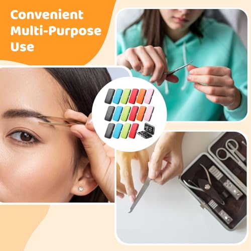 30 Set 7-in-1 Stainless Manicure Kit, Portable Travel Nail Care Gift Pack