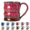 Crimson Ember Ceramic Mug, 15oz Reactive Glaze Coffee Mug, Gift for Him - color: 15oz - Crimson Ember · POWER