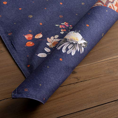 Maison d' Hermine Placemats Set of 4 Reusable 100% Cotton (13"x19") - color: 044 - Kelim - Infinity, size: 13" X 19" (Pack of 4)