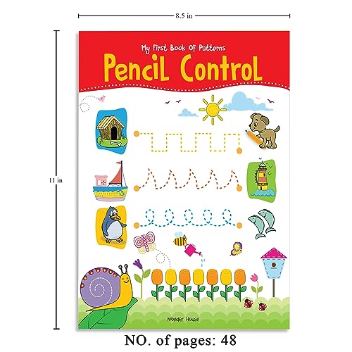 My First Book of Patterns Pencil Control: Patterns Practice book for kids (Pattern Writing)