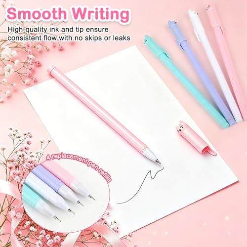 38Pcs Cute Cat Stationery Set, Kawaii School Supplies, Cat Lover Gifts Box