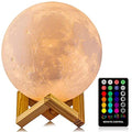 Moon Lamp, 16 Colors LED Night Light with Remote/Touch, Timer/Dimming 4.8in - size: 4.8 inch