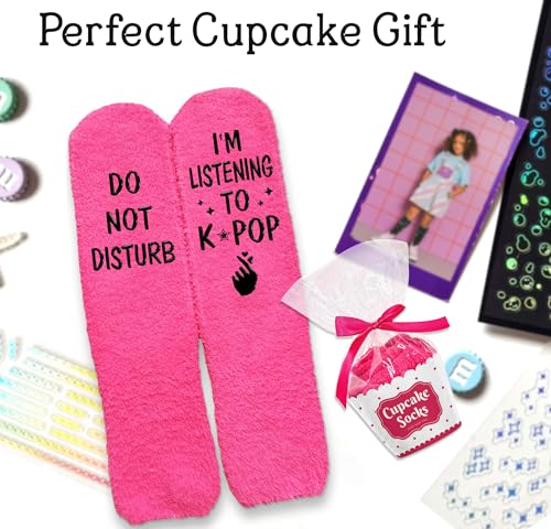 Kpop Merch - Unique Kpop Gifts for Girl, Teen - Cute Korean Socks - Christmas Gifts, Stocking Stuffers for Women - color: Music08