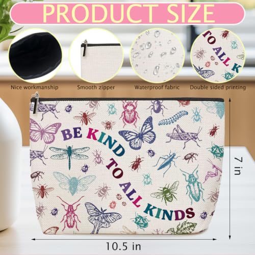 ZHAMEN Insect Makeup Bag for women Travel Organizer Pouch Cosmetic Bags 05 - color: Multicolor 1614