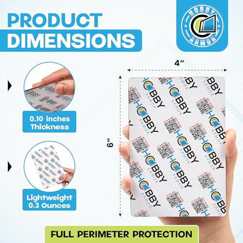 Hobby Armor Graded Trading Card Shipping Protector, 4x6 Cardboard, 100 Pack - color: 100 Pack - Vibrant