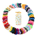 60 Pcs Scrunchies Velvet Scrunchies and Satin Hair Scrunchies for Women