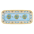 UP Chianti Melamine Serving Tray, 15 x 6.5 Inch Rectangular Serving Platter, BPA Free Food Tray for Party Entertaining - color: Chianti