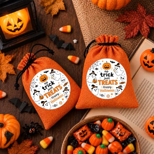 Halloween Stickers, 60 PCS 2 Inch Happy Halloween Round Labels - style: Halloween