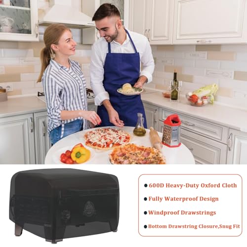 Tabletop Grill Cover for Pit Boss 10697, Waterproof Wood Pellet Smoker Cover for Pitboss 10697 Table Top Wood Grill, Outdoor Grill Accessories for Pit Boss Portable 150 Pellet Grill 24 inch - size: 24.5" L x 19" W x 13" H