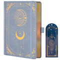 TIEFOSSI Line Journal Notebook for Women Men, 316 Pages,8.3x5.8 IN - color: Light blue, size: Line