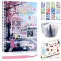 800Pcs Japanese Sticker Book for Journaling Adult, Cute Scrapbook Stickers - style: 800Pcs Pink Mailbox