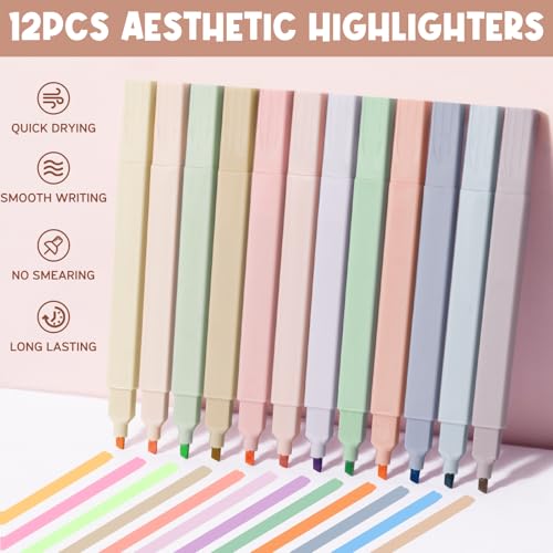 65PCS Aesthetic School Supplies Back to School Supplies Cute Stationary Set - color: Pink Floral