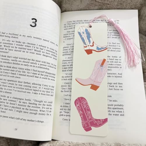 10pcs Cute Bookmarks Set, Aesthetic Bookish Gifts for Women (Pink) - color: Pink