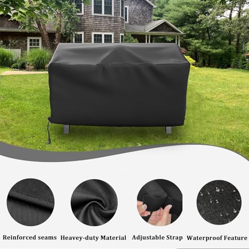 Tabletop Grill Cover for Cuisinart CGG-306 CGG-059A Pit Boss 10697 75275 PB150PPG PB336GS PB100P1 Blackstone 22 inch Table Top Royal Gourmet PD1301R - size: 24"L x 19"W x 13"H