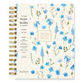 WORLD TRAVELER Academic Planner School Organizer Jul 2026-Dec 2027, 7"x9" - color: Blue Floral