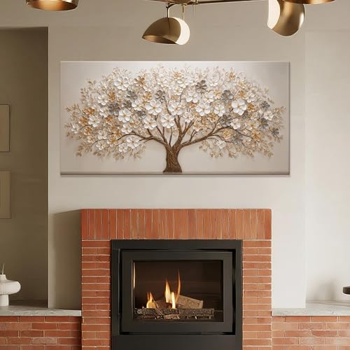 Nature Tree Of Life Wall Art prints Canvas Art Wall For Living Room 24×48 - color: LAI-12C, size: 48"L x 24"W