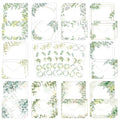 FUNCLASS 160 Pcs Leaf Stationery Set Letter and Envelopes - color: Leaf Unlined