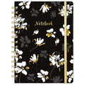 Frasukis Ruled Notebook -Lined Journal with Premium Thick Paper,8.5" X 6.4" - color: black-3