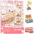 Afternoon Tea Series Sticker Scrapbooking Supplies for Junk Journal, 20 Sheets PET Stickers - color: Afternoon Tea Series