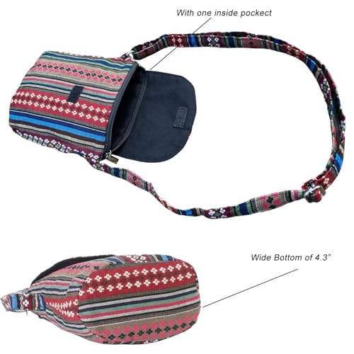 Satchel Saddle Pocket Swing pack Bag Collection Messenger Shoulder Bag Travel Purse Wallet - color: Multiple Color K