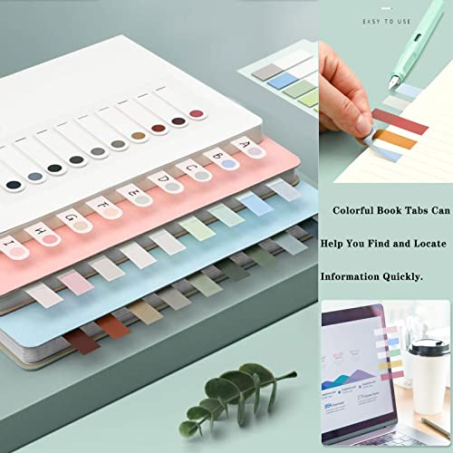 ELII 600 Pcs Index Tabs Page Markers,Transparent Sticky Notes,Book Tabs - size: 600pcs