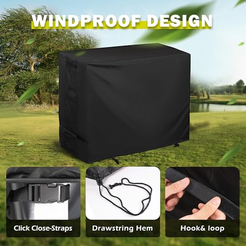 Griddle Cover for Charbroil 28" Performance Series 2-Burner Grill, Flat Top Grill Cover for Charbroil 28in Propane Gas Griddle 463459924 All Weather Protective Cover - size: 43"L x 20"D x 32"H