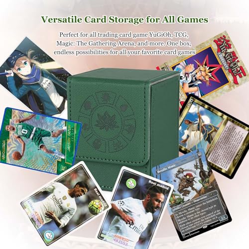 Arkeiliy MTG Deck Box 110+ Storage Sleeved Cards for Magic Commander - color: 4 Pack III