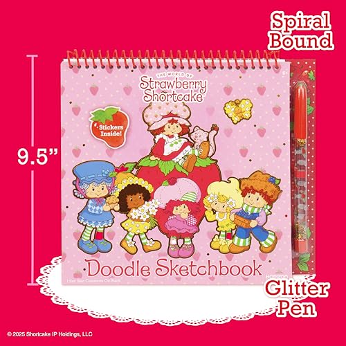 Horizon Group USA Sketch & Activity Book, Strawberry Shortcake, 20 Pages - color: Strawberry Shortcake, 20 Pages