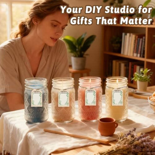 STARSIDE Wide Mouth Mason Jars 32oz, 12-Pack with Airtight Lids and Bands - color: Clear02-32oz
