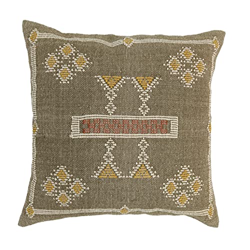 Trade Star Pure Cotton Sabra Sofa Pillow Cover Kilim Pillow Cover Decoration Throw Pillow Cover Highly Durable Authentic Breathable Farmhouse Cushion Case for Outdoor and Indoor - color: Pattern 12