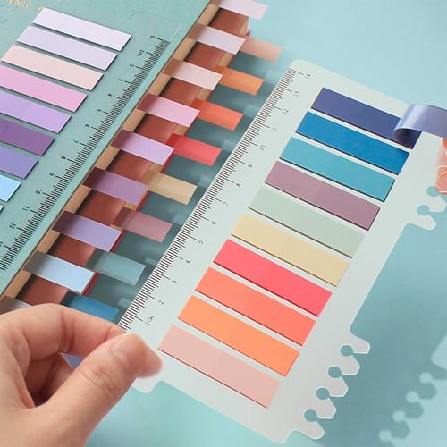 ELII Sticky Tabs 2400pcs - Colored Writable Repositionable Page Markers - size: 2400PCS