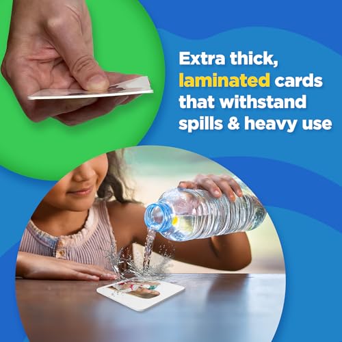 ThinkPsych Real People Picture Cards - 150 Body Parts, Emotions, and Verbs - style: People - Actions, Body, & Feelings (Real Photos)