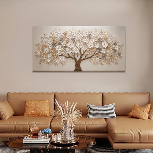 Nature Tree Of Life Wall Art prints Canvas Art Wall For Living Room 24×48 - color: LAI-12C, size: 48"L x 24"W