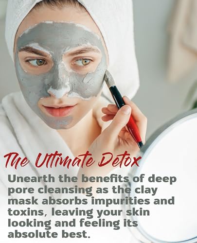 Aztec Secret– Indian Healing Clay 16 Oz – Deep Pore Cleansing Facial & Body Mask – The Original 100% Natural Calcium Bentonite Clay – New Version 2 - size: 16 Ounce (Pack of 1)