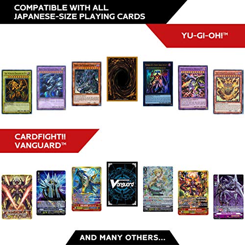 Quiver Time 200 Apollo Clear Japanese Card Sleeves fits Yu-Gi-Oh! Cards and Other TCG Cards - Ultra Transparent Small Trading Card Sleeve, Card Protector Sleeves (62 x 89 mm) - color: Clear Transparent Card Sleeves, size: 62x89 mm (Japanese Size)