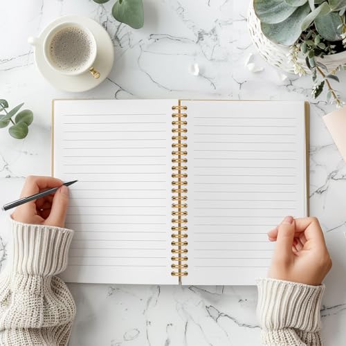 Chinoiserie Floral Mahjong Notebook, Mahjong Gifts for Women Journal, Gifts for Mah Jong Lovers Players Journal, Mah Jong Accessories Hardcover Spiral Notebooks 5.5x8.3 Inch - color: Section 3