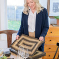 Homespice Kilimanjaro Jute Braided Placemats, Rect 13x19 Set of 6 - color: Kilimanjaro