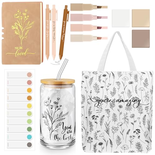 14 Pcs Inspirational Journal Kit for Women, White - color: as pictures shown