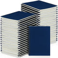 Yahenda 54 Pcs Spiral Notebooks, 1 Subject, Wide Ruled, Deep Blue - color: Deep Blue