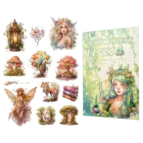 TIAMECH Phantom Forest Spirit Magic Elves Sticker Book - color: Phantom Forest Spirit