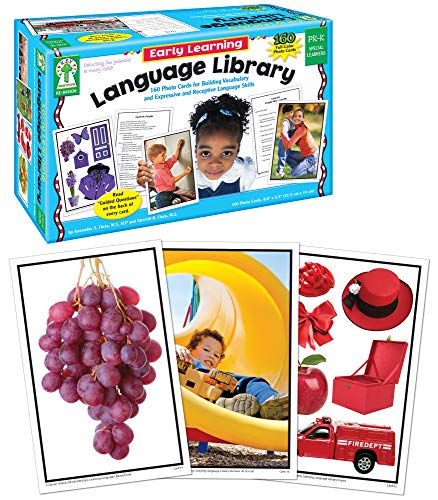 Key Education Early Learning Language Library Flash Cards, Speech Therapy