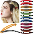12pcs Hair Barrettes Set for Women and Girls, Hair Clips for Thick Thin Fine Hair, Non-metal Hair Accessories, Non-Slip Grip Handmade Snap Hairpin, BPA Free - color: SN4