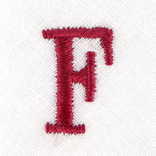 Initial Handkerchief for Men, Monogrammed Boxed 3 Piece Set,100% Cotton - color: F Initial