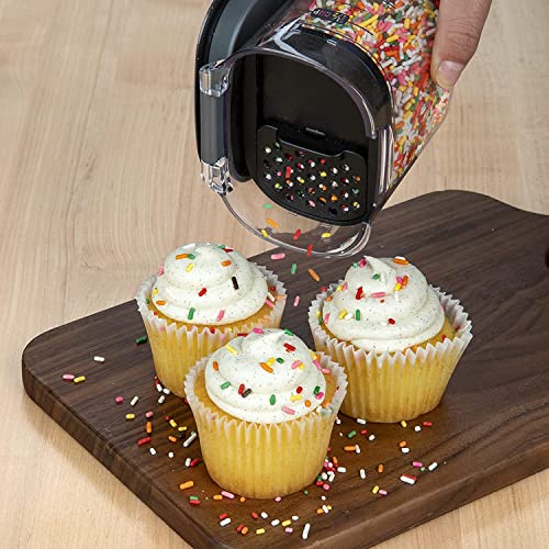 Progressive PKS-401 1.5 Cup Mini Prokeeper+ Airtight Silicone Seal Storage Container Great For Spices & Baking Acessories (6- Piece) - size: 6- Piece